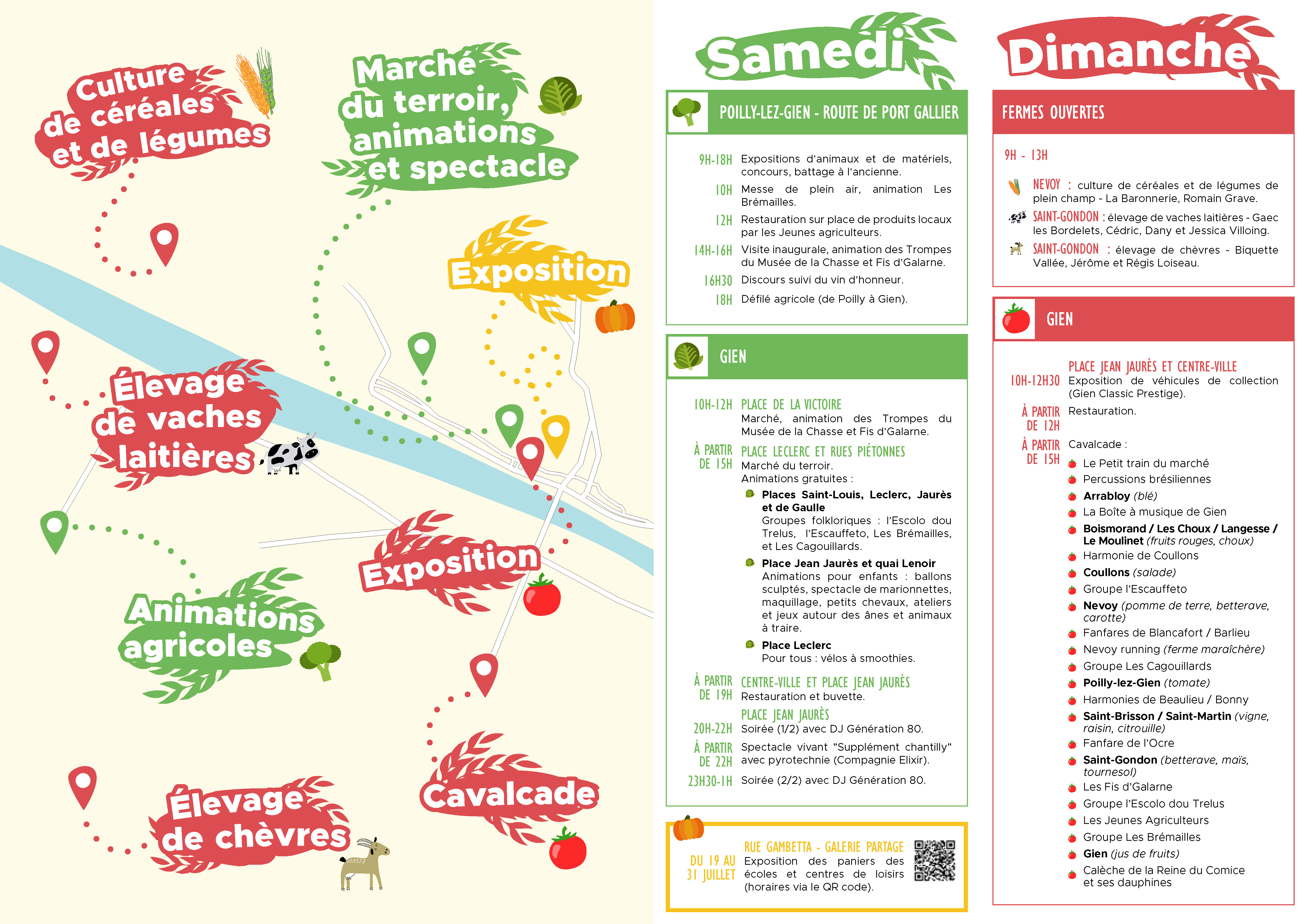 Programme Samedi Dimanche