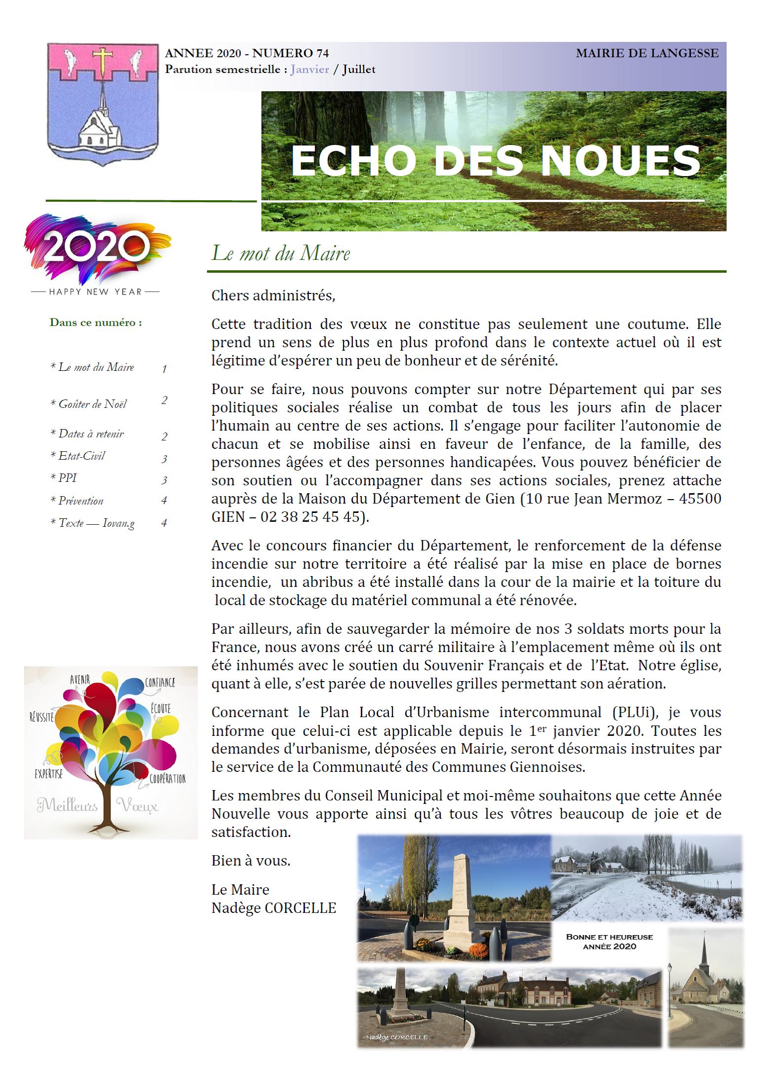 page 1 echo janvier 2020