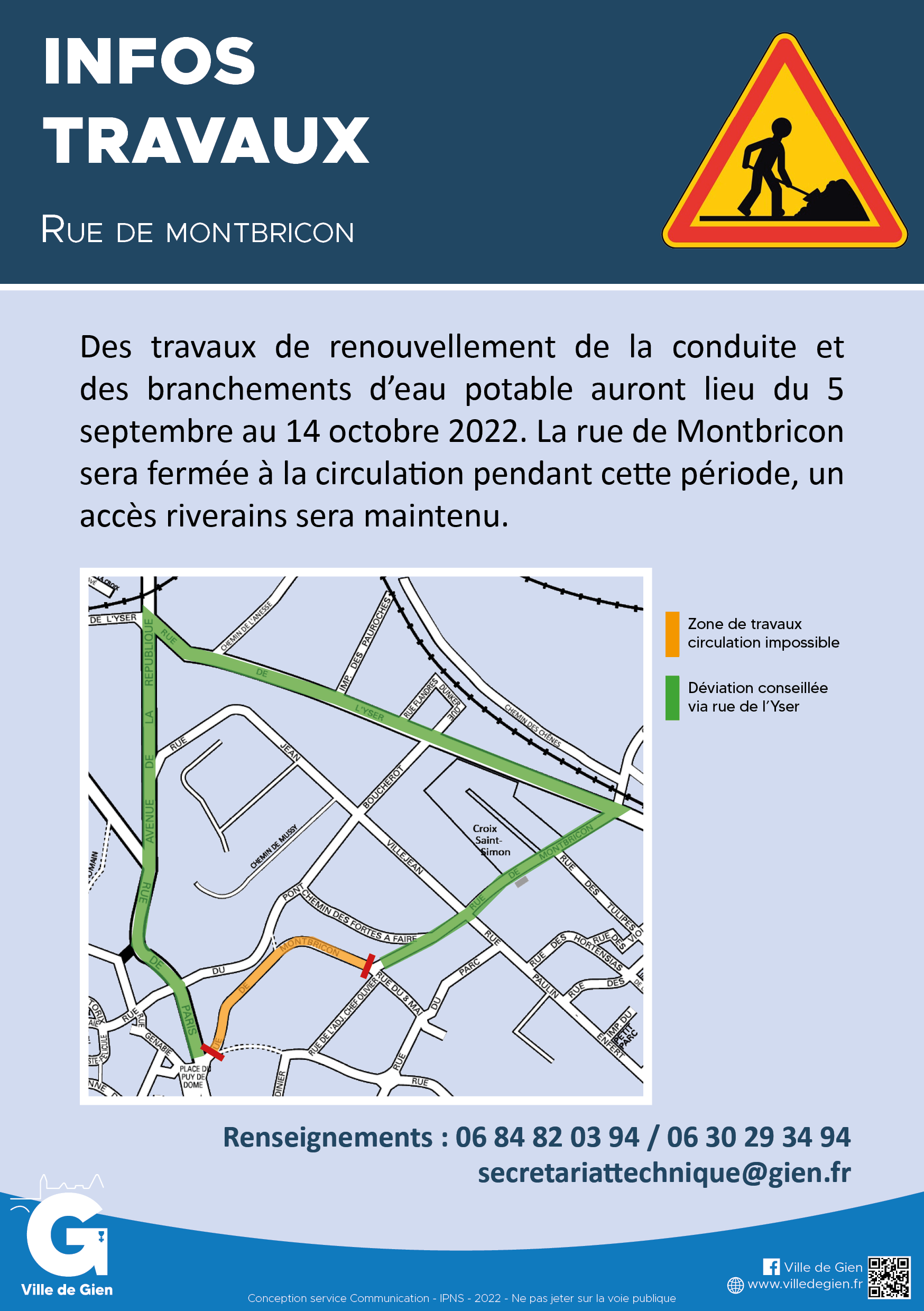 Rue de Montbricon sept 2022